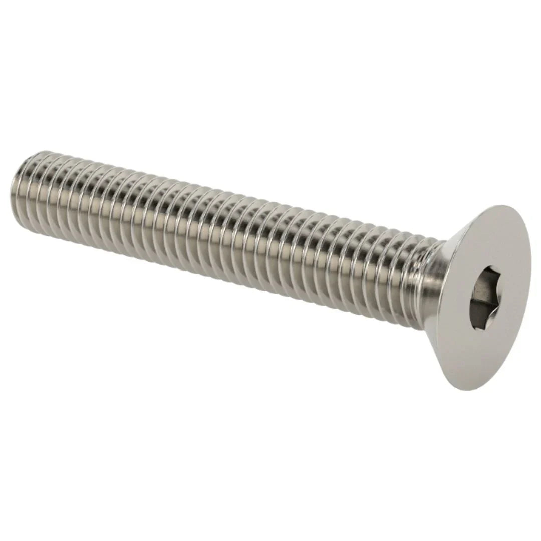 [50 PKG] Cap Screws Flat Socket 18/8 Stainless 1/2-13 X 1 3/4
