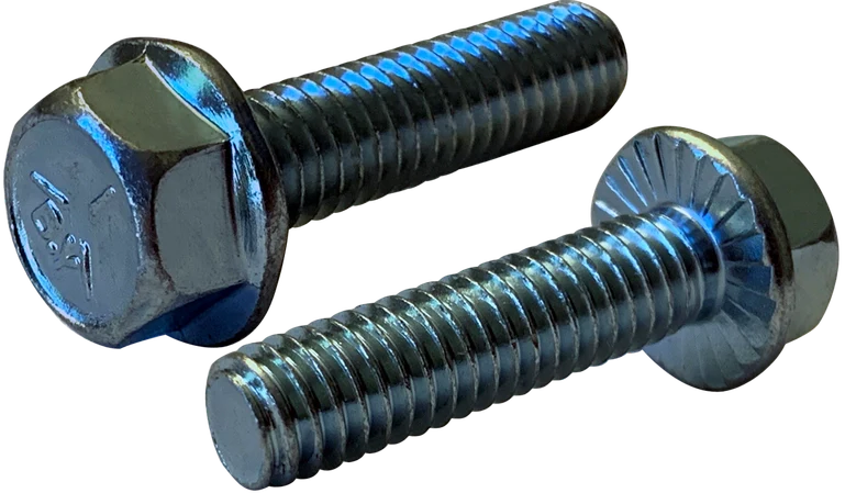 [400 BULK] Flange Bolts Serrated Hex Washer 1/2-13 X 1