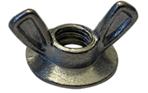 [1000 BULK] Wing Nuts Die Cast Washer Based Zinc Alloy 1/4-20 X 3/4 X 1