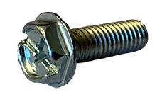1/4"-20 X 5/8" Machine Screws | Indented Hex Head | Combination Drive | Steel Zinc Plated (3000/Pkg.)