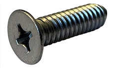 #6-32 X 7/16" Machine Screws | Flat Head | Phillips Drive | 18/8 Stainless Steel (5000/Pkg.)