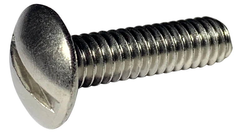 Machine Screws Slotted Truss 18/8 Stainless 1/4-20 X 2