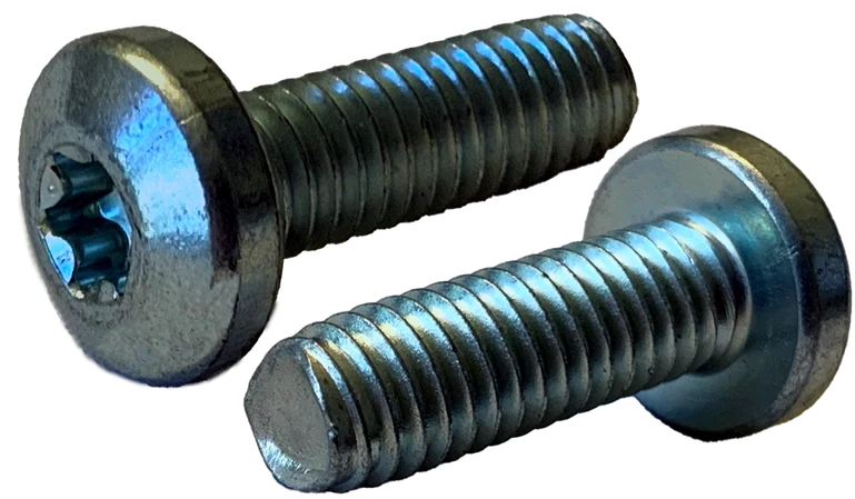 [10000 BULK] Thread Rolling Screws Torx Pan Head Steel Zinc & Waxed Tri-Lobe #10-32 X 1/4 Taptite Screws Alternative