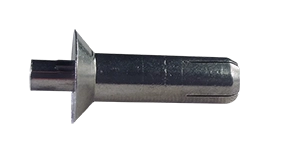 [500 PKG] Drive Pin Rivets | Universal Head | Aluminum/Aluminum | 3/8 X 3/4
