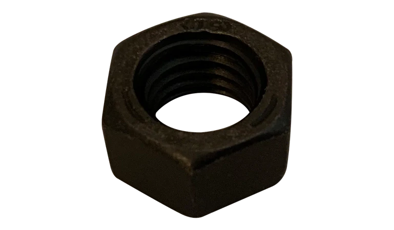[10000 BULK] Hex Machine Screw Nuts Steel Black Oxide 4/40