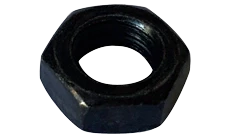 [1200 BULK] Hex Jam Nuts Steel Black Oxide 1/2-13