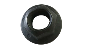 [1600 BULK] Hex Flange Lock Nuts Storver Equivalent Grade G Black Phosphate & Oil 3/8-16
