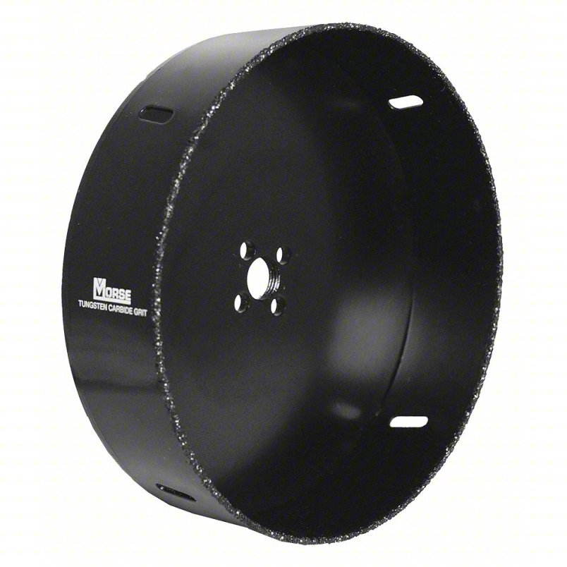 7/8" Carbide Grit Hole Saw | 6" Cut Depth | MHSG110