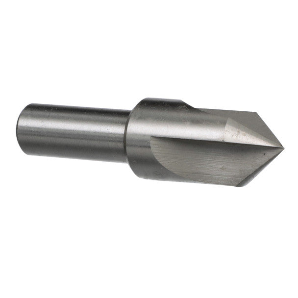 1/4"-100 Degree 3 Flute Countersink | HSS | 3/16" Round Shank | DEWCSK1/4-100