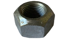 [10 PKG] Hex Lock Nuts Storver Equivalent Grade C Cadmium & Wax 1 1/2-6