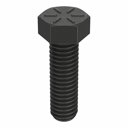 [10 PKG] Left Hand Thread Grade 8 Plain Tap Bolts Full Thread 1/2-20 X 1-3/4