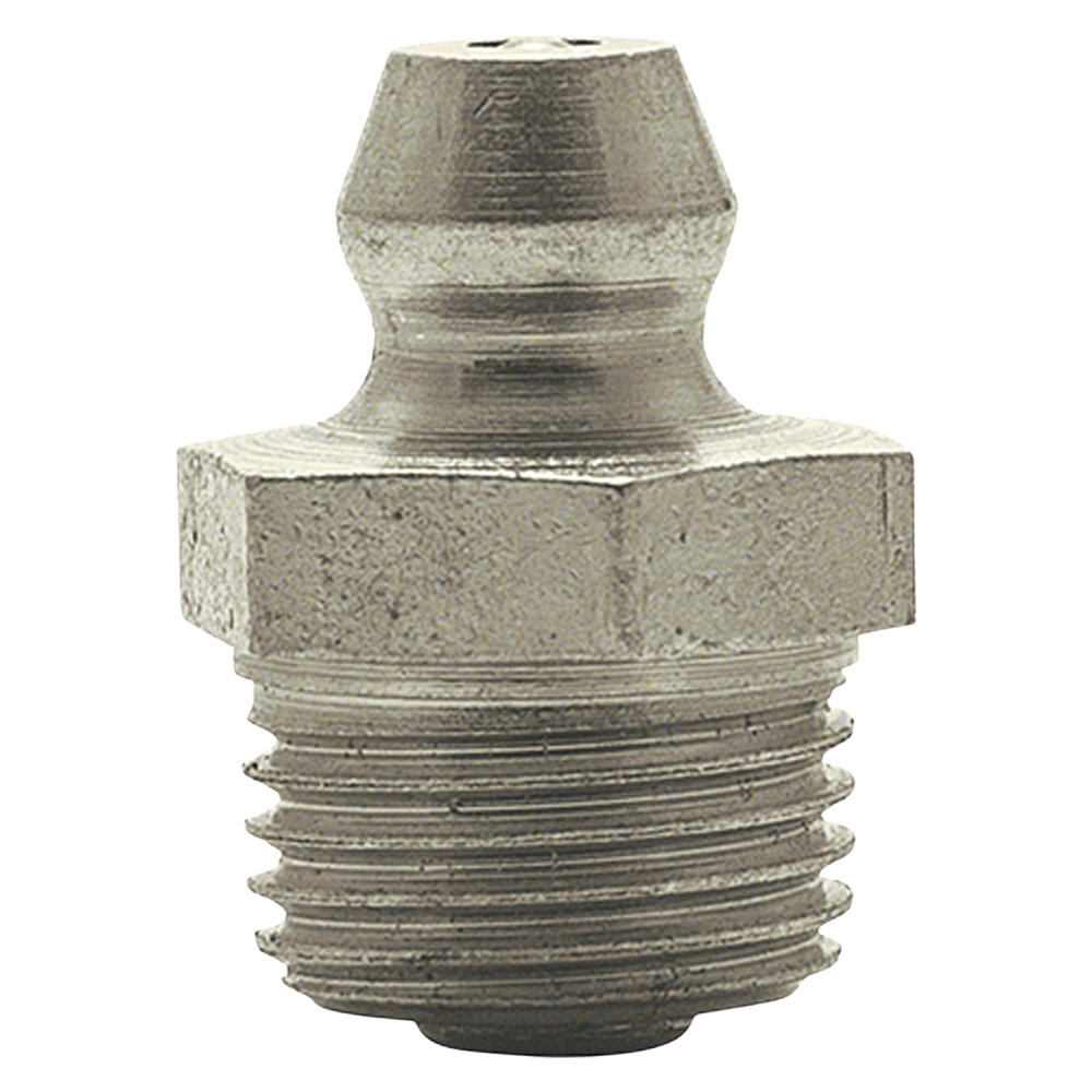 5/16-24 UNF-2A Grease Fitting | Steel Zinc Yellow (200 / Bag)