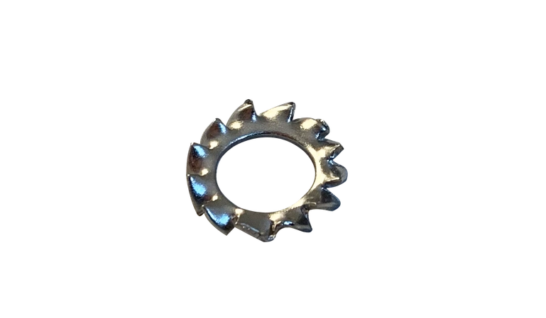 1/4" External Tooth Lock Washers | 18/8 Stainless Steel | P/N WEC188 (1000 / Pkg.)