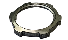 5/8"-11 Lock Nuts | Center Lock | Steel Zinc Plated (350 / Pkg.)