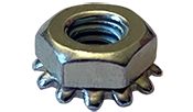 #8-32 X 5/16" Keps K-Lock Nuts | Steel Zinc & Bake (5000 / Pkg.)