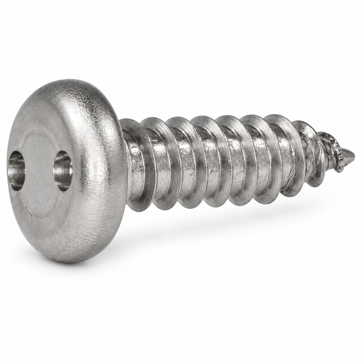 #4 X 1/4" Tamper Resistant Sheet Metal Screws | Pan Head Spanner Drive | 18/8 Stainless Steel (100 / Pkg.)