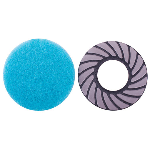 Diamond Vantage 11DPPPWD-3000 | 11" Self Leveling Concrete Pads, #3000 | Dual-PURPOSE RESIN PADS