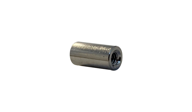 #8-32 X 1" Round Female Standoffs | 1/4" OD | Brass (500 / Pkg.)