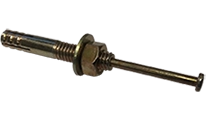 3/8" X 4 1/2" Anchors | Steel Zinc Yellow (50 / Pkg.)