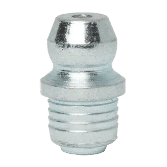 1/4" Drive Type Grease Fitting | Steel Zinc Clear (500 / Bag)