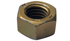 3/4"-16 Hex Jam Nuts | Steel Zinc Yellow (400 / Pkg.)