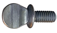 3/8-16 X 1 1/2" Thumb Screws | Shoulder Head | Knurled Drive | Full Thread | Steel (300 / Pkg.)