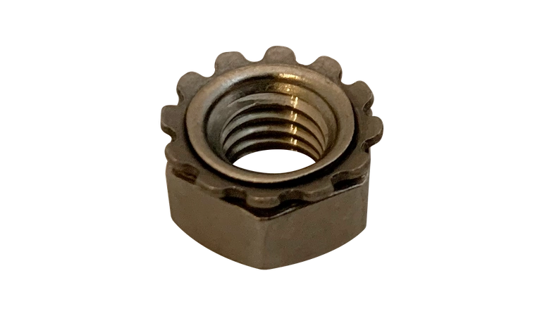 #6-32 X 1/4" Keps K-Lock Nuts | 18/8 Stainless Steel (2000 / Pkg.)