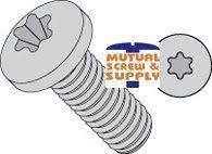 #6-32 X 1-1/4" Machine Screws | Pan Head | Six Lobe Drive | 18/8 Stainless Steel (3500/Pkg.)