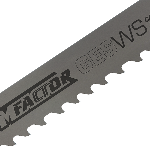 3" X .063" .75/1 TPI M-Factor GES Wide Kerf Carbide Tipped Band Saw Blade | (125 ft / Coil) MK Morse ZCTYGES.75/1WS