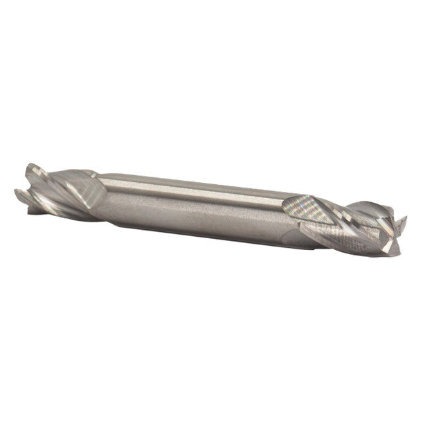 1/8" X 1/4" 4 Flute Double End Stub End Mill | Solid Carbide | 1/8" Shank | MMO1/8-4FDE-ST
