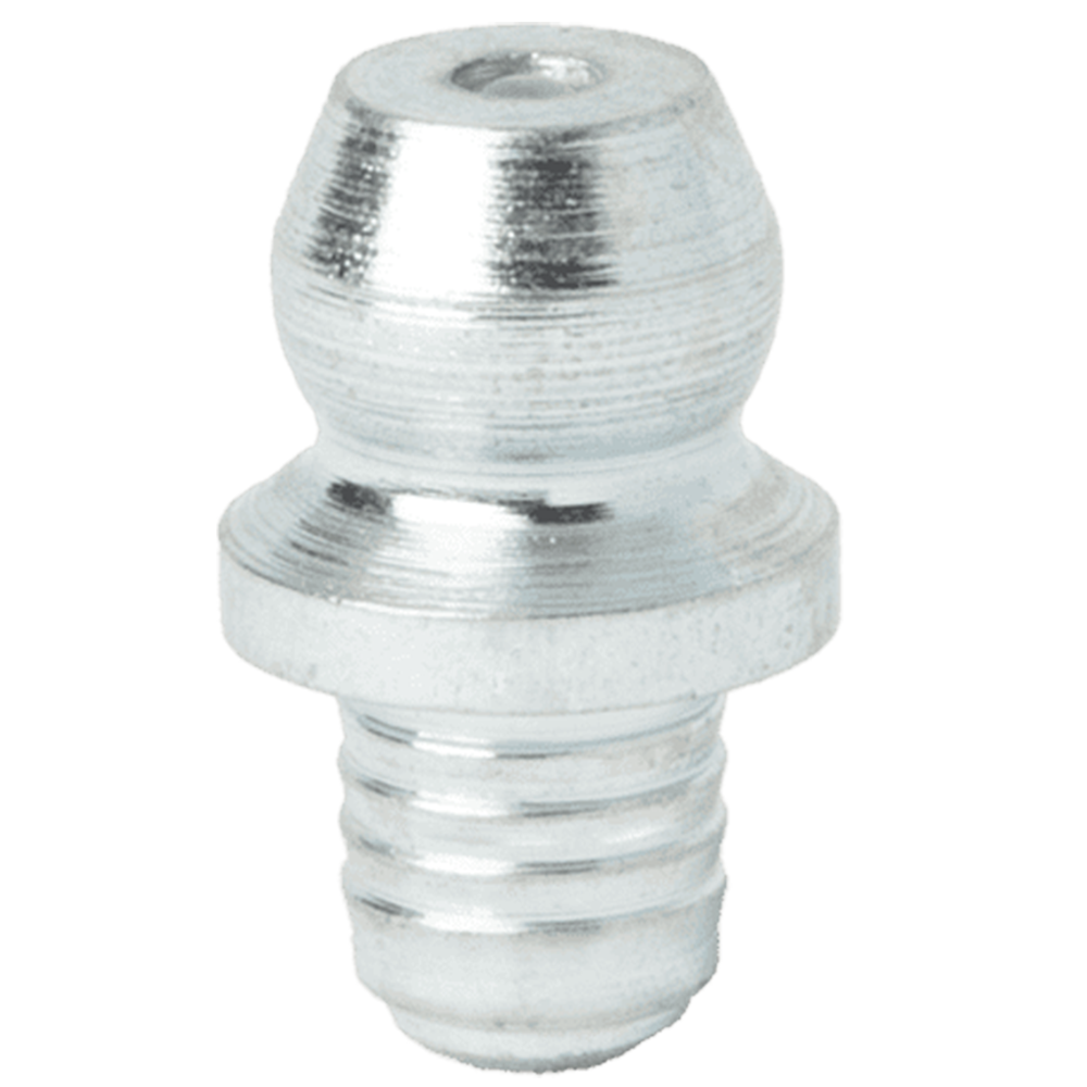 3/16" Drive Type Grease Fitting | Steel Zinc Clear (750 / Bag)