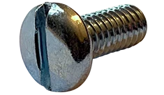 Machine Screws Slotted Pan Zinc Plated 1/4-20 X 2