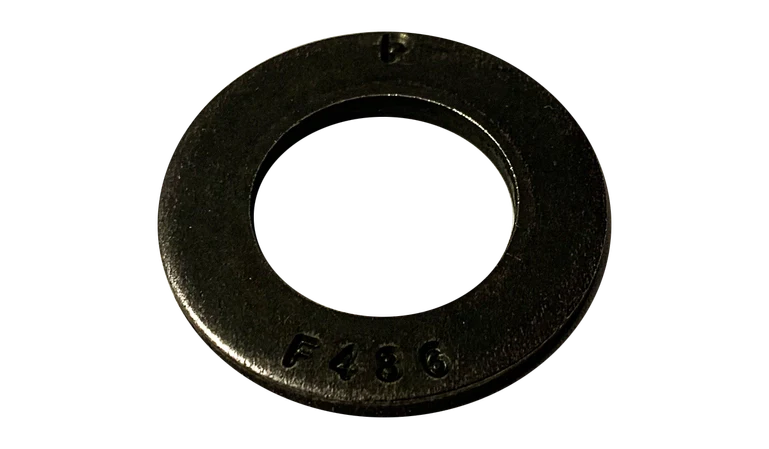 [10 PKG] Structural Flat Washers Medium Carbon Mechanical Galvanized F436 1.5