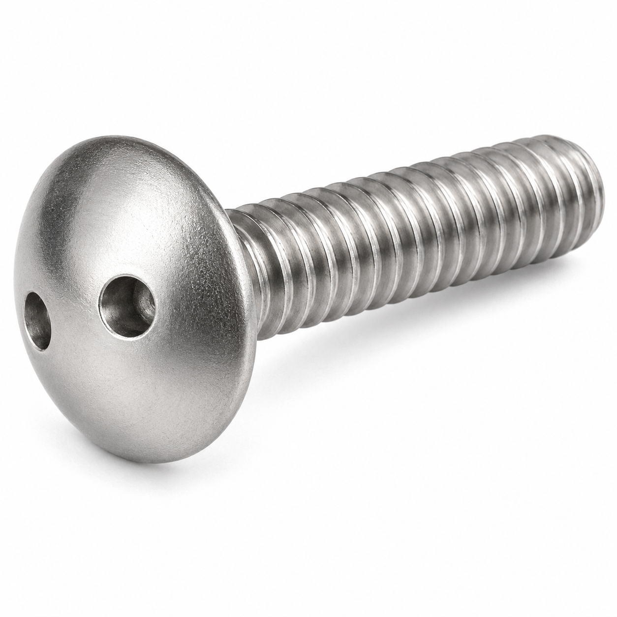 M3.5-0.6 X 10mm Tamper Resistant Machine Screws | Oval Head Spanner Drive | 18/8 Stainless Steel (100 / Pkg.)