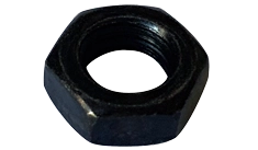3/4"-16 Hex Jam Nuts | Steel Black Oxide (400 / Pkg.)