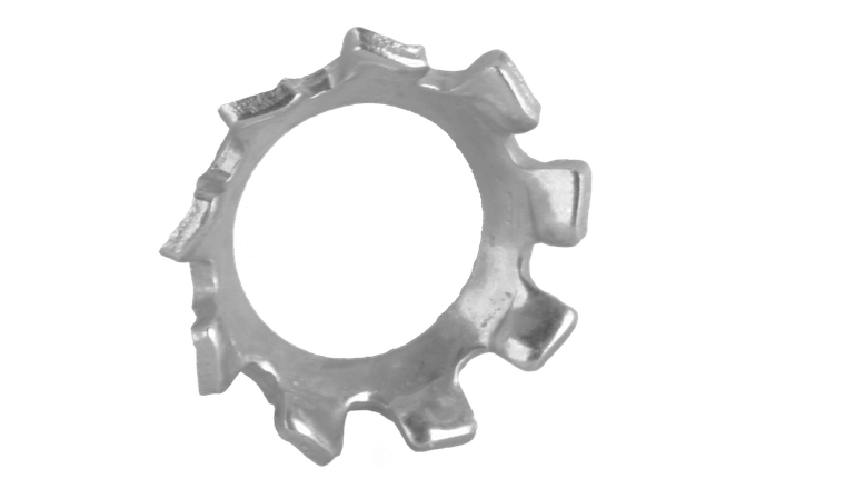5/8" External Tooth Lock Washers | Steel Zinc Yellow (2000 / Pkg.)