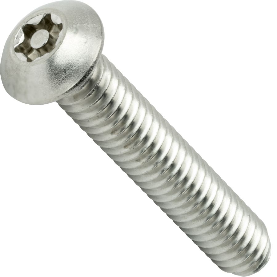 [100 PKG] Machine Screws Button Head Pin In Socket 18/8 Stainless Steel M3 X 16