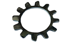 7/8" External Tooth Lock Washers | Steel Zinc Plated (1000 / Pkg.)