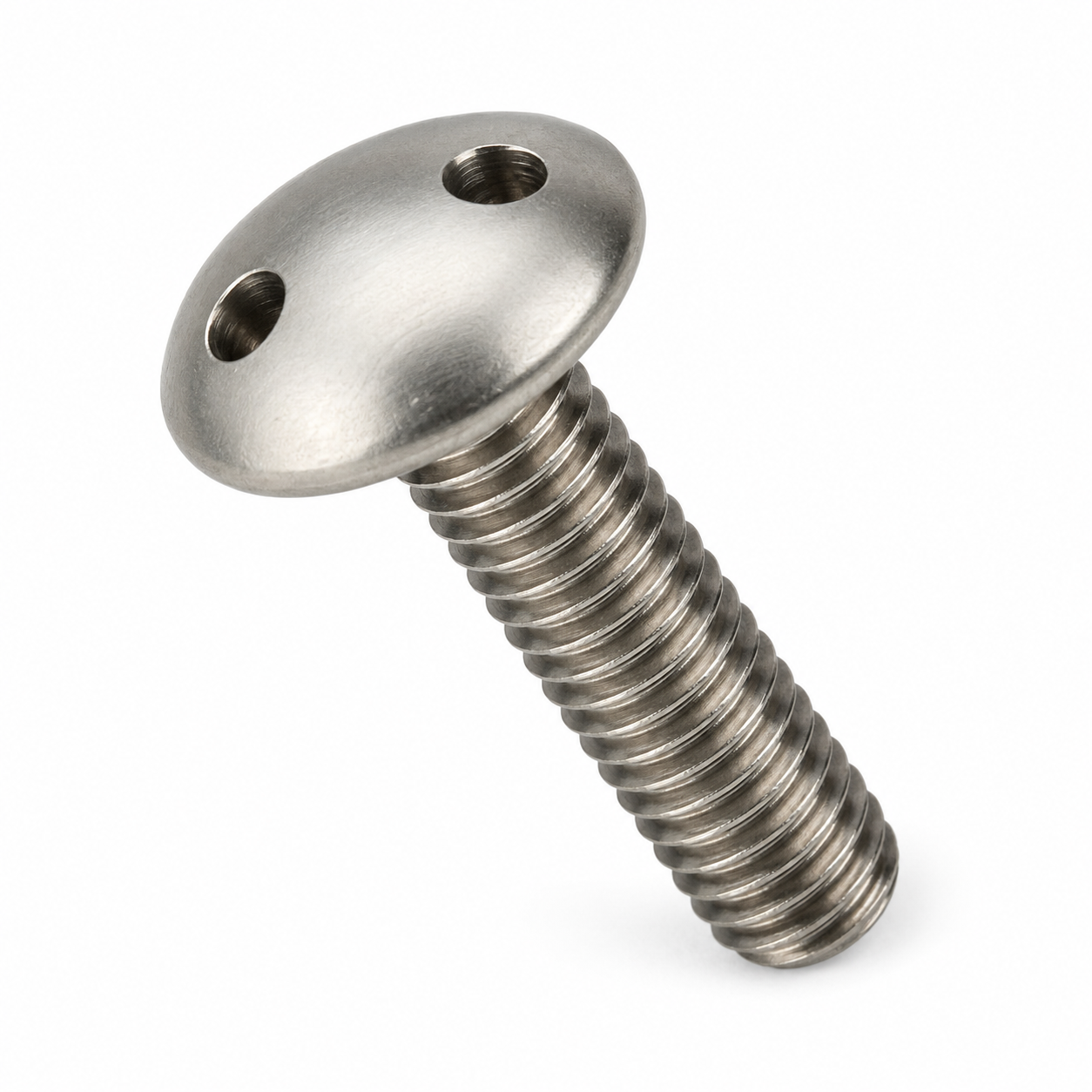 #6-32 X 3/8" Tamper Resistant Machine Screws | Truss Head Spanner Drive | 18/8 Stainless Steel (100 / Pkg.)