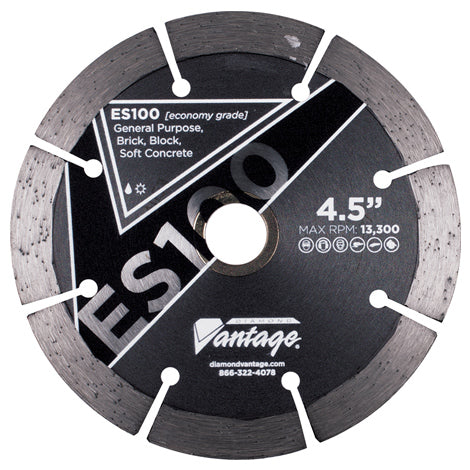 Diamond Vantage 0725UDPX0-1 | 7" x 0.250" Diamond Blade for Tuck Point/Concrete Masonry | ES100
