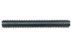 1/4"-20 X 2 1/2" Full Thread Studs | Steel Zinc Plated (1250 / Pkg.)