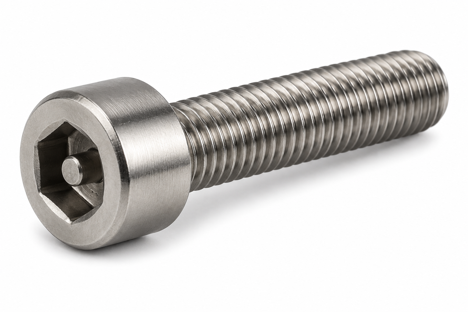#4-40 X 1/4" Tamper Resistant Socket Head Cap Screws | Pin-In Socket Drive | 18/8 Stainless Steel (100 / Pkg.)