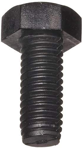 [100 PKG] Hex Head Bolts Partial Thread Nylon Black 5/16-18 X 1-1/4