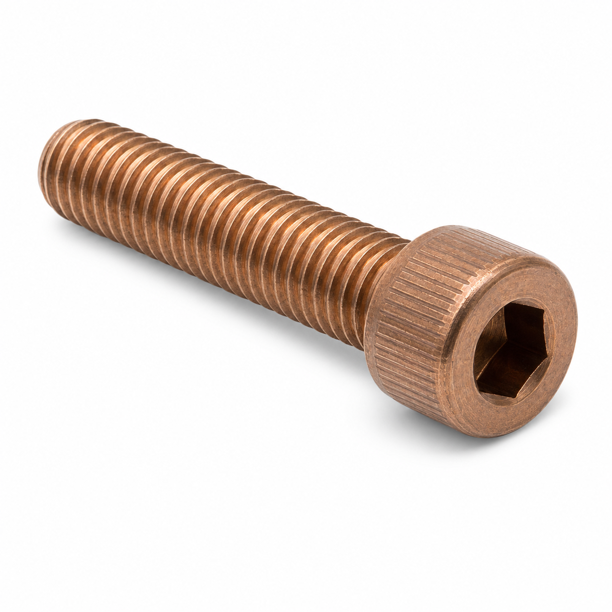 1/2-13 X 3/4" Socket Cap Screws | Hex Socket Drive | Fully Threaded | Silicon Bronze (50 / Pkg.)