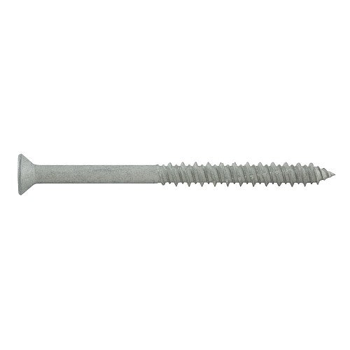 1/4" x 2-3/4" DeWalt UltraCon+ SS4 Concrete Screw Anchor | Star Flat Trimfit Head | 410 Stainless Steel | DFM4EUF335S (100/Pkg.)