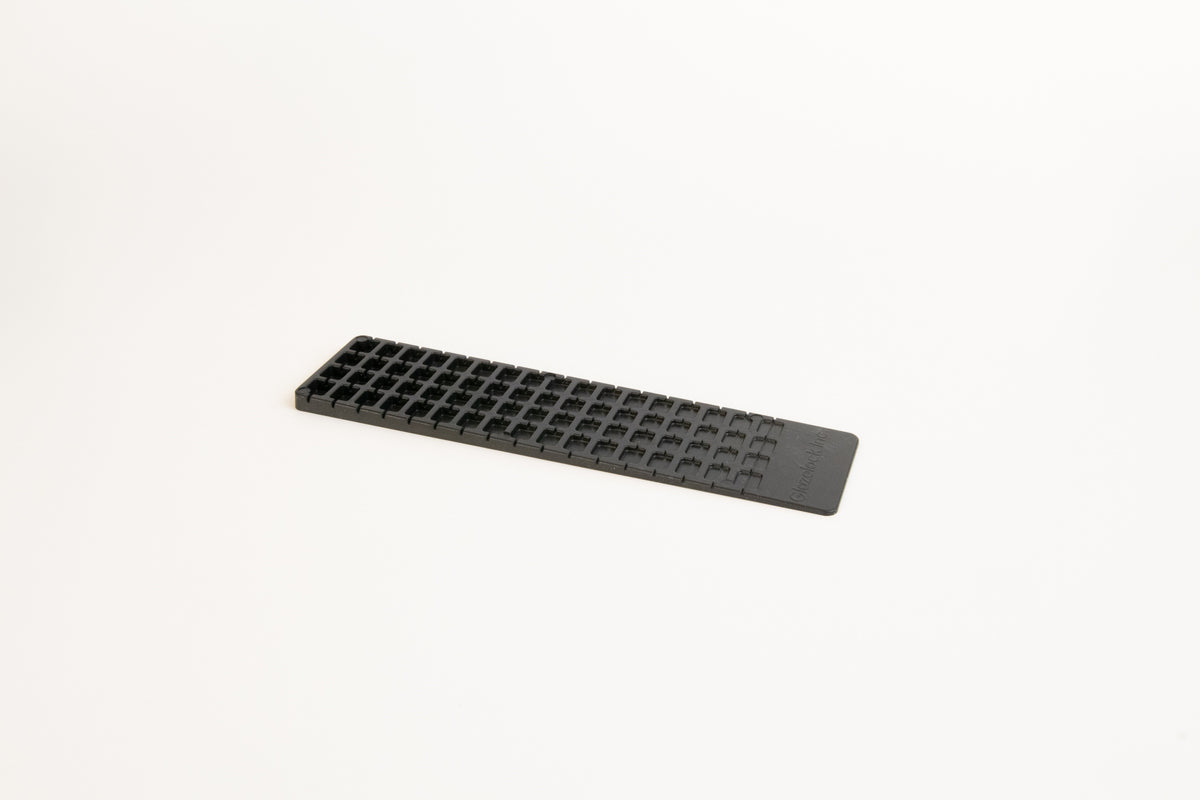 Glazelock Econo Wedge Tapered Shims | Wrapped 12-Packs | Black Plastic