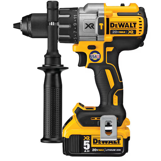 [1 PC] DEWALT 20V MAX* XTREME Cordless Brushless 1/2 in Hammer Drill Kit (1) Lithium Ion Battery with Charger