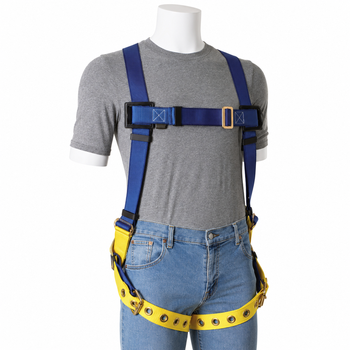 Gemtor Full Body Harness | Tongue Buckle Leg Straps | Sub-Pelvic | Polyester