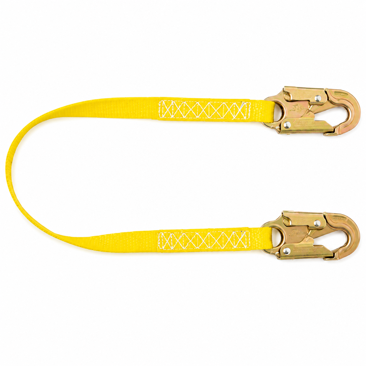 Gemtor Web Lanyard | 1" Wide Webbing | #5155 Snaphook on Each End | 6' | Polyester
