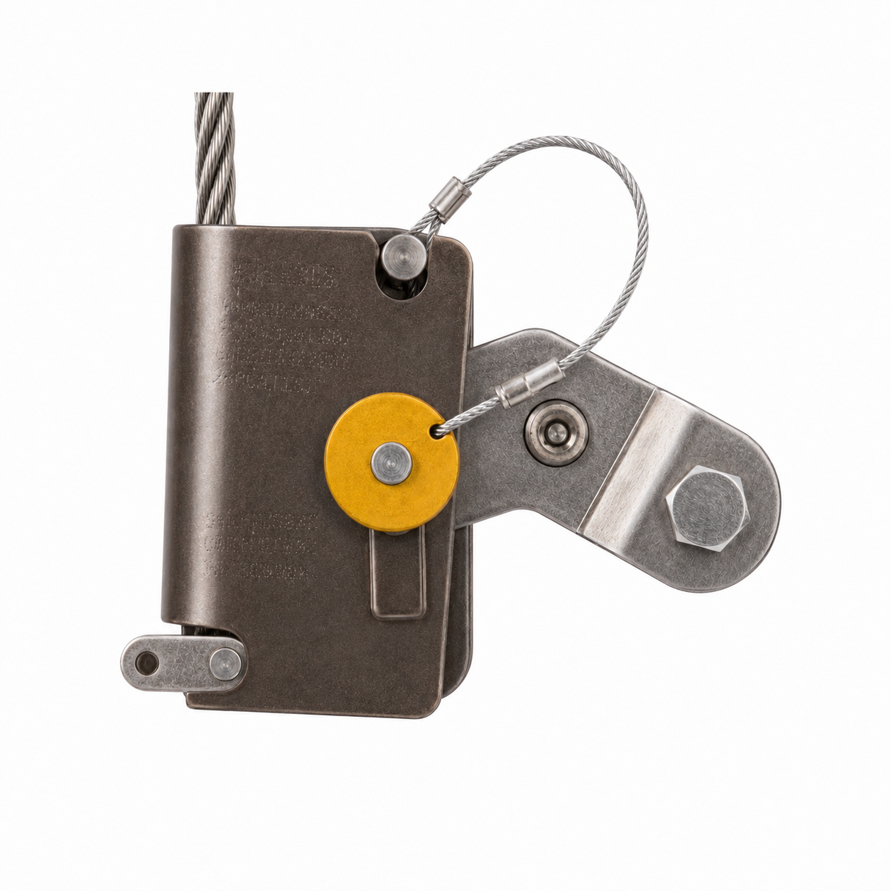 Gemtor Cable Grab | Stainless Steel Construction | for 5/16" - 3/8" Lifelines (meets CSA Z259.2.1-98)